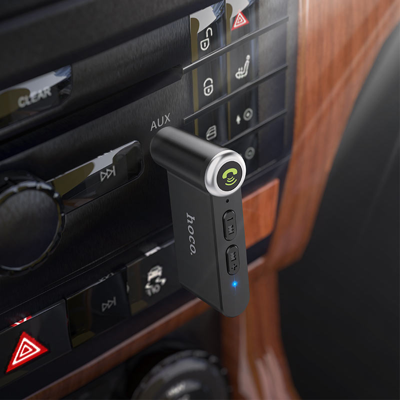 Hoco E58 in-car aux wireless receiver Hoco E58 in-car aux wireless receiver
